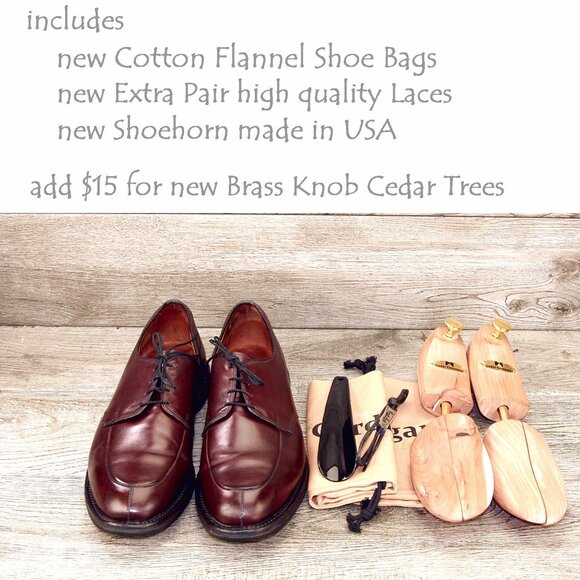 Allen Edmonds KENNETT 11.5 D Burgundy * add $15 new Cedar Trees main image 10